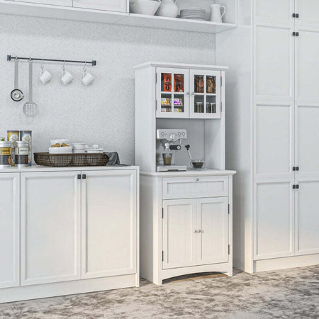 credenza-alta-cucina-Mobile-Dispensa-Alto-con-2-Armadietti,-Ripiani-Regolabili-e-Piano-d'Appoggio,-in-MDF,-70x40x164-cm,-Bianco-,-mobile-multiuso-ingresso-camera-bagno-F835-343A