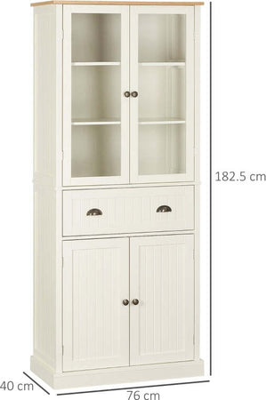 credenza-alta-da-cucina-mobile-Dispensa-a-5-Livelli-con-Cassetto-Centrale-in-MDF-e-legno,-76x40x182.5-cm,-Bianco-Crema-,-anche-ingresso-soggiorno-salotto-camera-bagno-F835-602WTA
