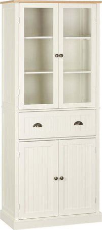 credenza-alta-da-cucina-mobile-Dispensa-a-5-Livelli-con-Cassetto-Centrale-in-MDF-e-legno,-76x40x182.5-cm,-Bianco-Crema-,-anche-ingresso-soggiorno-salotto-camera-bagno-F835-602WTA
