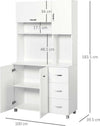 Credenza-alta-da-Cucina-Moderna-con-Cassetti,-Armadietti-e-Ripiani-Aperti,-100x39.5x183.5cm,-Bianco-mobile-armadio-multiuso-sala-da-pranzo-camera-soggiorno-Bagno-F835-242A