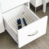 Credenza-alta-da-Cucina-Moderna-con-Cassetti,-Armadietti-e-Ripiani-Aperti,-100x39.5x183.5cm,-Bianco-mobile-armadio-multiuso-sala-da-pranzo-camera-soggiorno-Bagno-F835-242A