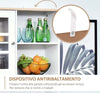 Credenza-alta-da-cucina-Moderna-in-Legno-MDF-Bianco-con-2-Vetrinette-80-x-37-x-183-cm-,-mobile-vetrina-multiuso-sala-da-pranzo-soggiorno-salotto-ingresso-ufficio-studio-F835-209A