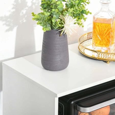 credenza-alta-da-Cucina-per-Microonde-con-Armadietti,-Mensole-e-Cassetto,-Credenza-Moderna-in-Legno-90x40x120cm-Bianco-mobile-multiuso-sala-pranzo-ingresso-camera-cameretta-bagno-F835-398A