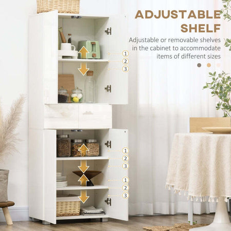 credenza-alta-Dispensa-Cucina-con-4-Ante,-3-Ripiani-Regolabili-e-Mensole-a-5-Livelli-in-MDF-e-legno,-60x35x170-cm,-Bianco-,-anche-ingresso-soggiorno-bagno-F835-612A