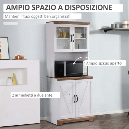 credenza-alta-Dispensa-Cucina-in-MDF-con-Armadietto-Superiore-e-Inferiore-a-2-Ante-e-Piano-di-Lavoro,-72x40x178-cm-sala-da-pranzo--soggiorno-F835-394A