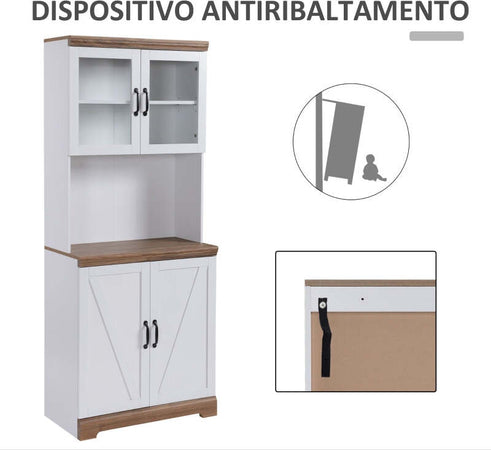 credenza-alta-Dispensa-Cucina-in-MDF-con-Armadietto-Superiore-e-Inferiore-a-2-Ante-e-Piano-di-Lavoro,-72x40x178-cm-sala-da-pranzo--soggiorno-F835-394A