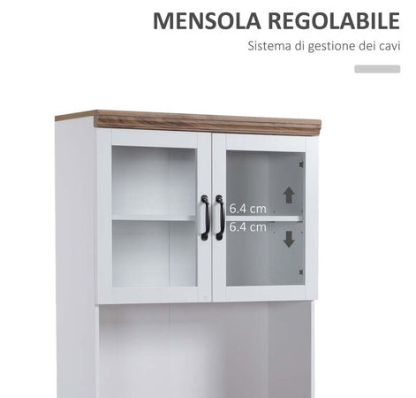 credenza-alta-Dispensa-Cucina-in-MDF-con-Armadietto-Superiore-e-Inferiore-a-2-Ante-e-Piano-di-Lavoro,-72x40x178-cm-sala-da-pranzo--soggiorno-F835-394A
