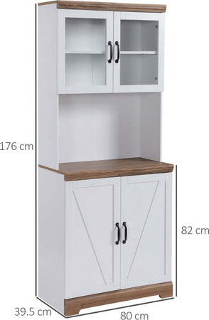 credenza-alta-Dispensa-Cucina-in-MDF-con-Armadietto-Superiore-e-Inferiore-a-2-Ante-e-Piano-di-Lavoro,-72x40x178-cm-sala-da-pranzo--soggiorno-F835-394A