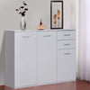 credenza-bianca-madia-mobile-tv-bianco-Armadietto-da-Ufficio-studio-3-Armadietti-2-Cassetti-Legno-106x35x76cm-buffet-comò-cucina-soggiorno-F837-003A