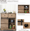 Credenza-da-Cucina-in-Stile-Industriale-porta-bottiglie,-Dispensa-per-Sala-da-Pranzo-,-Cassettiera-da-Soggiorno-Vintage-anche-mobile-ingresso-F835-336A