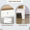 credenza-madia-soggiorno-ingresso-camera-mobile-Cucina-Stile-Rustico-con-Armadietti-e-Cassetto--76.6x-35x-81.5cm,-Bianco-e-Marrone-F838-344V00CGA