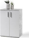 credenza-moderna-madia-soggiorno-cucina-ingresso-cassettiera-camera-salotto-in-legno-mobile-multiuso-camera-bagno-ufficio-studio-dispensa-moderno-buffet-bianco-e-grigio-cemento-T2056,57,1S