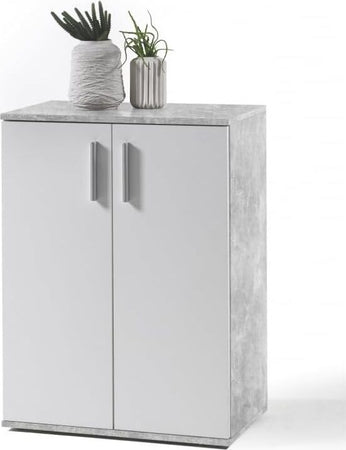 credenza-moderna-madia-soggiorno-cucina-ingresso-cassettiera-camera-salotto-in-legno-mobile-multiuso-camera-bagno-ufficio-studio-dispensa-moderno-buffet-bianco-e-grigio-cemento-T2056,57,1S