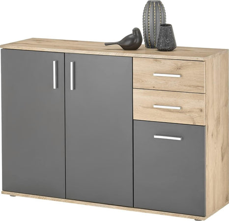 credenza-moderna-madia-soggiorno-cucina-ingresso-cassettiera-camera-salotto-in-legno-mobile-multiuso-dispensa-moderno-buffet-tv-rovere-quercia-e-grigio-scuro-T2056,58,2S
