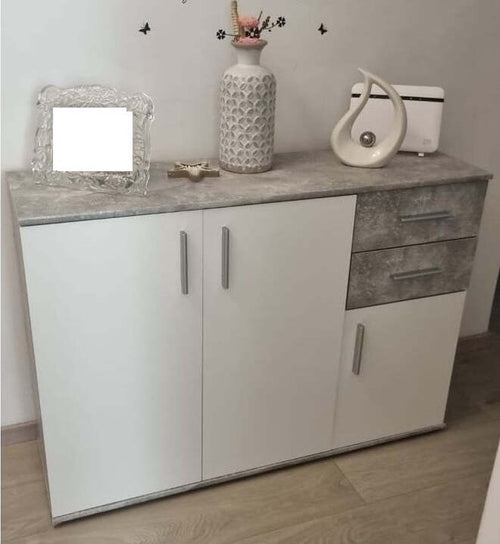 credenza-moderna-soggiorno-salotto-cucina-ingresso-mobile-madia-mobiletto-buffet-cassetti-legno-bianco-e-grigio-cemento-T2056,58,0S