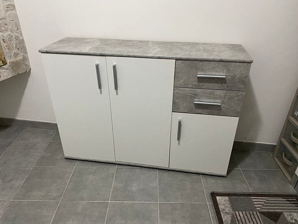 credenza-moderna-soggiorno-salotto-cucina-ingresso-mobile-madia-mobiletto-buffet-cassetti-legno-bianco-e-grigio-cemento-T2056,58,0S