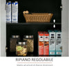 credenza-soggiorno-salotto-ingresso-Mobiletto-da-Cucina-Moderno-in-MDF-con-2-Armadietti,-1-Cassetto-e-Ripiani-Regolabili,-90x40x90-cm,-Bianco-e-Nero-anche-ufficio-studio-camera-bagno-F838-221A
