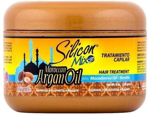 OLIO DI ARGAN PURO TRATTAMENTO INTENSIVO PER CAPELLI SECCHI E FRAGILI CHERATINA MACADAMIA 225 G
