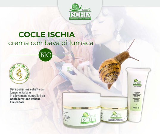 Crema con Bava di Lumaca Helix Aspersa - 50ml Ideale Per Smagliature Macchie Cutanee Acne Arrossamento Irritazioni Prodotta in Italia Coclè