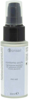 Crema Contorno Occhi Pro Age Crisail 30 Ml Contorno Occhi Anti Età Donna Con Acido Ialuronico, Aloe, Caffeina E Vitamiana E