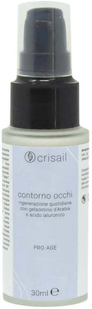 Crema Contorno Occhi Pro Age Crisail 30 Ml Contorno Occhi Anti Età Donna Con Acido Ialuronico, Aloe, Caffeina E Vitamiana E