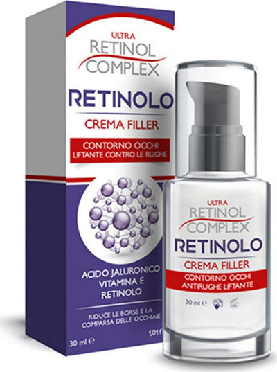 Crema-filler-contorno-occhi-liftante-contro-le-rughe-con-acido-jaluronico-retinolo-e-vitamia-e-ultra-retinol-complex