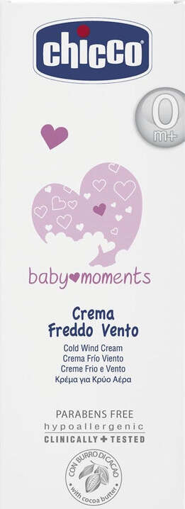 Crema Freddo Vento Chicco Baby Moments 50ml Prima infanzia/Igiene e benessere/Prodotti per la cura delle pelle/Creme lenitive La Casa Del Bebè - Napoli, Commerciovirtuoso.it