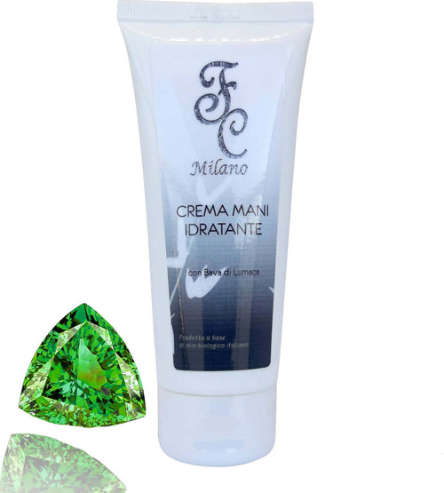 Crema Mani Con Bava Di Lumaca 100 Ml Dermonutriente Idratante E Levigante Anti Età Crema Mani Made in Italy Fc Milano