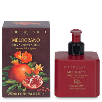 crema corpo & mani 250ml melograno l'Erbolario
