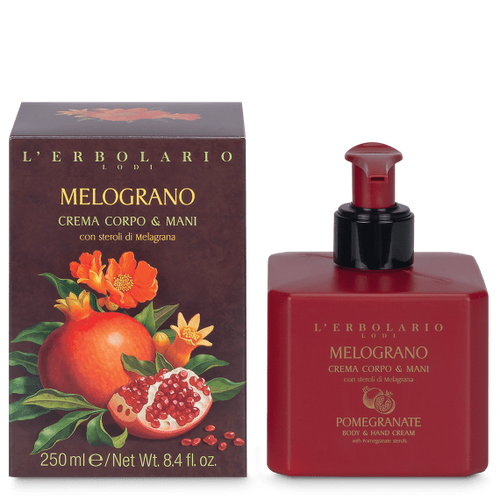 crema corpo & mani 250ml melograno l'Erbolario