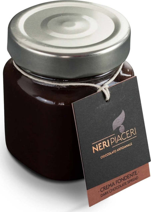 Crema Spalmabile Fondente in Vaso Neri Piaceri Cioccolato Artigianale Crema Spalmabile Alimentari e cura della casa/Marmellate miele e creme spalmabili/Creme e cioccolati spalmabili Neri Piaceri - Cavezzo, Commerciovirtuoso.it