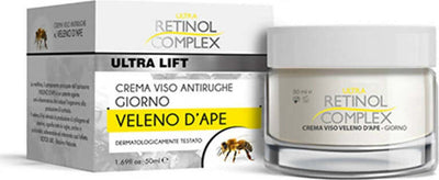 Crema-viso-antirughe-giorno-al-veleno-d'ape-ultra-lift-retinol-complex-per-un-effetto-lifting-naturale