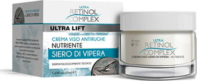 Crema-viso-antirughe-nutriente-con-siero-di-vipera-ultra-lift-retinol-complex