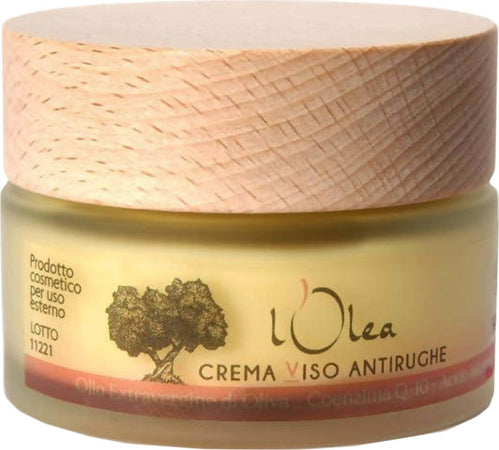 Crema Viso Antirughe Biologica Pelli Mature Crema Giorno/notte Olio Evo Acido Ialuronico Q-10 Emolliente Idratante 100% Naturale Con Ingredienti Da Agricoltura Bio Bellezza/Cura della pelle/Viso/Idratanti/Trattamenti notte/Creme L’Olea Biocosmesi - Castelbottaccio, Commerciovirtuoso.it