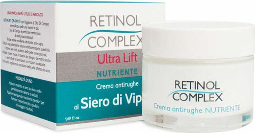 CREMA-VISO-RETINOL-COMPLEX-AL-SIERO-DI-VIPERA-ULTRA-LIFT-|-ANTIRUGHE-RIGENERANTE