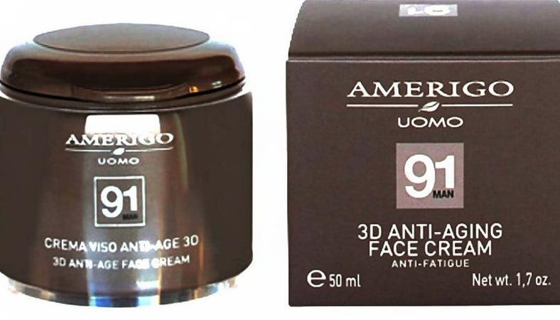 Crema Viso Uomo Anti-Age 3D crema antifatica Amerigo Uomo Man 91 50ml Crema viso uomo Tiziana non solo gioielli - Civitanova Marche, Commerciovirtuoso.it