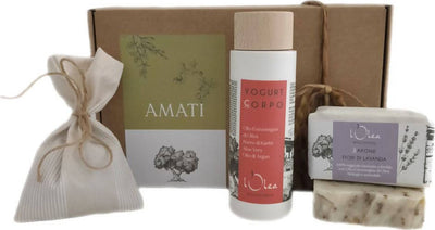 Crema Yogurt Corpo 100% Biologico Con Burro Di Karitè E Olio Di Argan + Sapone Mani Viso Corpo Naturale Biologico Fiori di lavanda Saponetta Lilla 100% BIO Bellezza/Cura della pelle/Set regalo L’Olea Biocosmesi - Castelbottaccio, Commerciovirtuoso.it