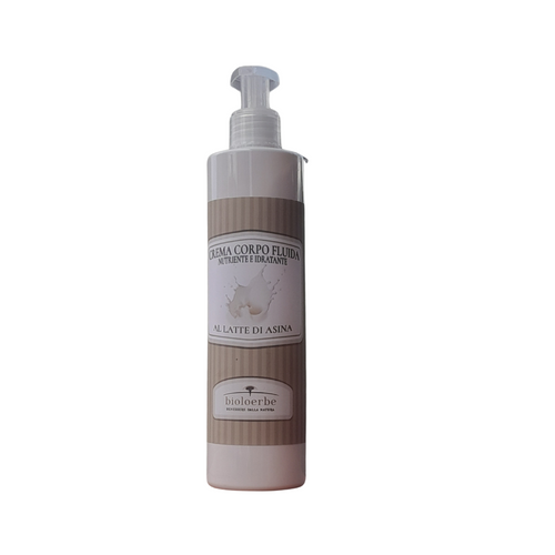 Crema corpo emulsione fluida al Latte d’ Asina 300 ml - Bioloerbe