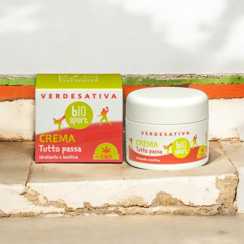 Bio Crema Arnica ed Artiglio del diavolo Tutto Passa CBD plus - Verdesativa - 100 ml.