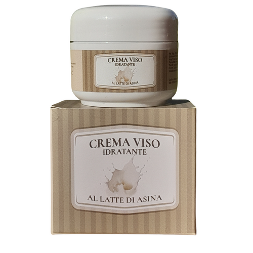 Crema viso idratante al Latte di Asina 50 ml - Bioloerbe