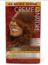 Creme Of Nature Gel Hair Color #7.64 Bronze Copper Colore Per Capelli Idratante