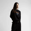 Felpa Wasted Paris Bane crewneck Black