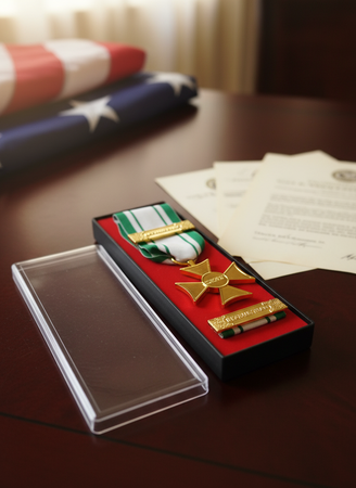 Anzianità 35 anni Croce Rossa Italiana - Nastro / nastrino / medaglia