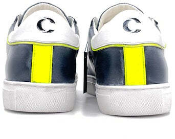 CRIME LONDON BEAT Sneaker uomo in pelle blu