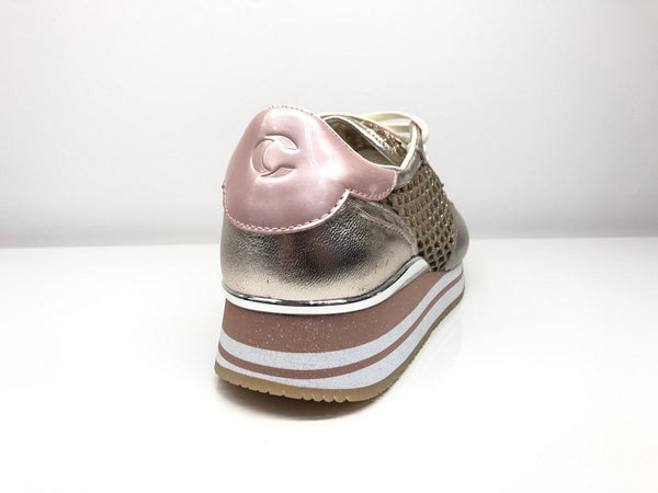 CRIME LONDON DYNAMIC sneaker donna cipria