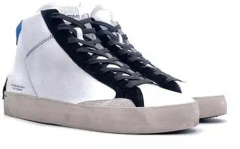 CRIME LONDON HIGH TOP DISTRESSED Sneaker uomo alta