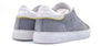 CRIME LONDON Sneaker uomo in nubuk grigio traforato
