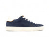 CRIME LONDON Sneaker Uomo Low Top Essential Nabuk Blu