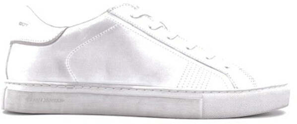 CRIME LONDON Sneaker Uomo Low Top Essential Total White