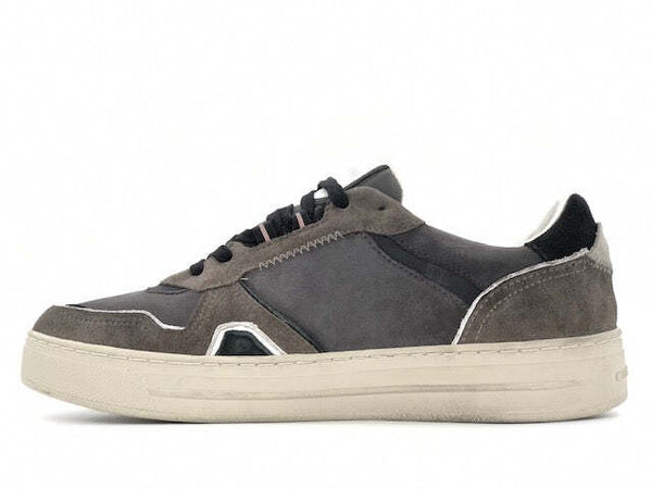 CRIME LONDON Sneaker uomo low top off court grigie